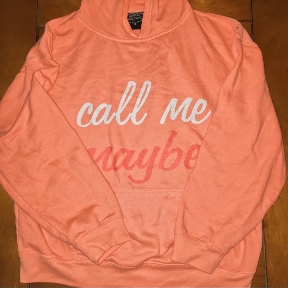 Peach sweater